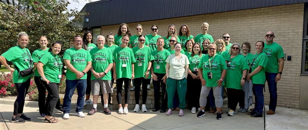 Roselle middle school staff