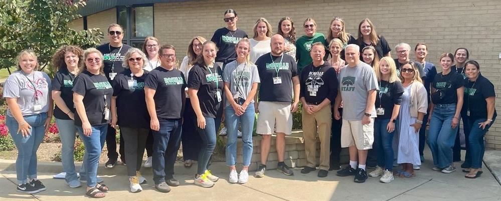Roselle middle school staff