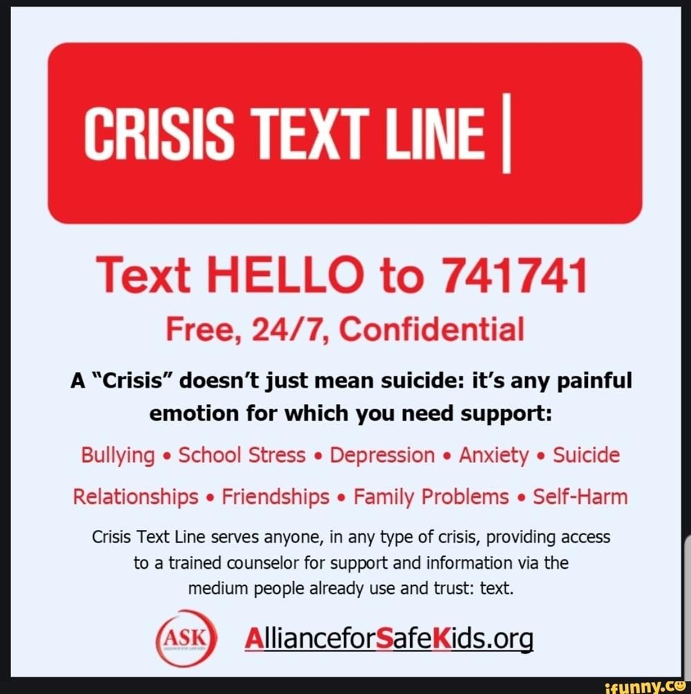 Crisis textline